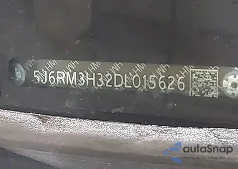 2013 Honda Cr-V Lx z USA, uszkodzony, nr VIN 5J6RM3H32DL015626